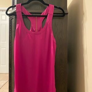 Size small gold zipper on the back